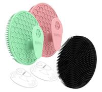BEAUTAIL Ensemble de brosses de nettoyage pour le corps et le visage en silicone 5 pièces - Brosse de douche en silicone pour femmes et hommes, brosse de bain exfoliante douce pour peau sensible, plus