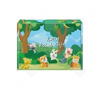 Beaute bien etre PAS Boules de bain 12PCS coffret boules de bain enfant boules de bain avec différents thèmes animaliers