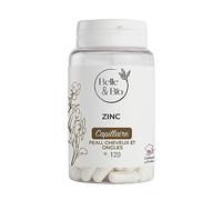 Belle & Bio – Complément alimentaire Zinc – Beauté peau & cheveux – 120 gélules