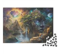 Beauté épique Puzzle 1000 Pièces Adulte sans Poussière, Jeu De Puzzle Premium Jeu Éducatif Décompression pour Une Activité Détente, Fun Fresent & Activités pour La Maison 38x26cm/1000pcs