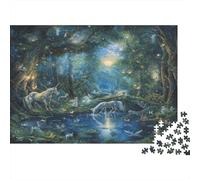 Beauté épique Puzzles pour Adultes sans Poussière, Puzzle d'art Jeu Éducatif Décompression pour Une Activité Zen, Cadeau Fête des Mères/Pères 52x38cm/1000pcs