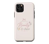 Beauté et Joie : Une Foi Florale inspirante Coque pour iPhone 11 Pro