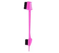 Beauté queue de rat peigne à cheveux double face brosse à cheveux brosse à sourcils salon de coiffure accessoires de cheveux pour femme