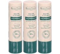 Beauterra Baume à Lèvres Nourrissant Set(S) 3x4 ml