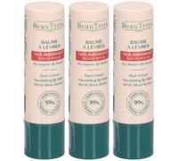 Beauterra Baume à Lèvres Teinté Rouge Set(S) 3x4 ml