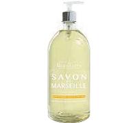 BeauTerra Savon De Marseille Liquide Surgras Corps Et Mains Amande Douce Peaux Sensibles 1l
