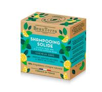 BeauTerra Shampooing solide Cheveux gras - 75 g