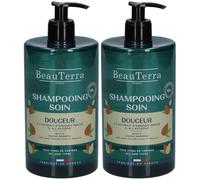 Beauterra Shampooing Soin Hydratant Cuir Chevelu Sensible 2x750 ml