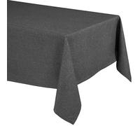 BEAUTEX Lina Nappe élégante aspect lin, rectangulaire, 160 x 260 cm, gris | Résistant aux taches, infroissable et lavable jusqu'à 30 °C - Ourlet soigneusement cousu, idéal pour la salle à manger