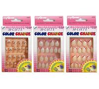 Beautia Lot de 3 autocollants changeant de couleur So Cute Junior for kids 22303/22305/22306