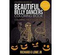 Beautiful Belly Dancers Coloring Book