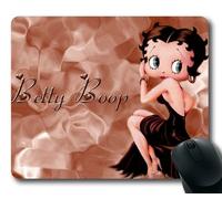 Beautiful Betty Boop Rectangle Mouse Pad by eeMuse