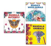 Beautiful Butterfly + Ocean-Themed Sea Animals + Amazing Animals Mandala Art Designs Colouring Books | Butterfly Art | Ocean Creatures | Animal Art | Mandala Patterns | Creative Kids Designs | Nature