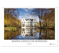 Beautiful castles in the Netherlands (Wall Calendar 2027 DIN A4 landscape), CALVENDO 12 Month Wall Calendar: Beautiful images of castles in the Netherlands
