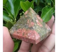 Beautiful Crystal Gem Pyramid Balance Home Decor Collectible Gemstone Stone