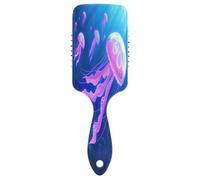Beautiful Fantasy Brosse de massage pour homme Motif méduses Bleu mer