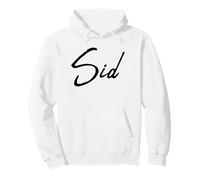 Beautiful Feminine Calligraphy Sid Handwritten Font Sid Sweat à Capuche