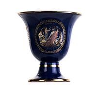BEAUTIFUL GREEK STATUES Tasse de justice de Pythagore Dionysos Acropolis II Pythagore Foire de Pythagore Grèce antique Bleu cobalt utilisable