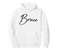 Beautiful Handwritten Calligraphy Bruce Sweat à Capuche