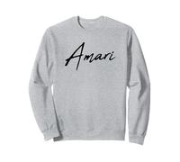 Beautiful Handwritten Font Amari Calligraphy Sweatshirt