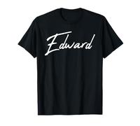 Beautiful Handwritten Font Edward Calligraphy T-Shirt