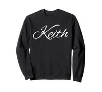 Beautiful Handwritten Font Keith Calligraphy Sweatshirt
