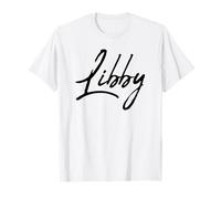 Beautiful Handwritten Font Libby Calligraphy T-Shirt
