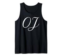 Beautiful Handwritten Font OJ Calligraphy Débardeur