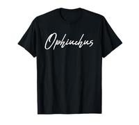 Beautiful Handwritten Font Ophiuchus Calligraphy T-Shirt