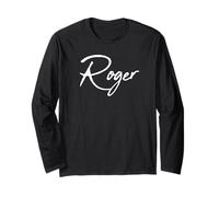 Beautiful Handwritten Font Roger Calligraphy Manche Longue