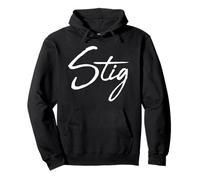 Beautiful Handwritten Font Stig Calligraphy Sweat à Capuche