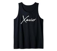 Beautiful Handwritten Font Xavier Calligraphy Débardeur