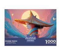 Beautiful Houses with Bougainvillea Flowers 1000 Pièces Papier Écologique Résistant Puzzle De Qualité Supérieure Beautiful Girl Extrêmement Difficile Jouet D'anniversaire Puzzles Pour Adultes Et Enfan