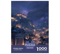 Beautiful Jerusalem Puzzle 1000 Pièces Cadeau Unique Jeu Éducatif Défi Jouet À De Qualité Supérieure Peinture Art pour Adultes Enfants 70x50cm/1000pcs