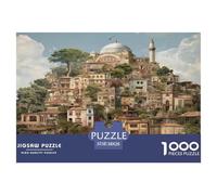 Beautiful Jerusalem Puzzle 1000 Pièces Educa Jouet en Bois Jeu D'Intelligence Décoration Intérieure Jeu Éducatif Challenge Toy Adultes & Enfants des 14 Ans 38x26cm/1000pcs