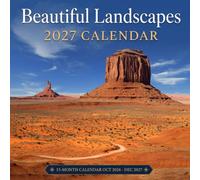 Beautiful Landscapes Calendar 2027: Breathtaking Scenery From Around the World