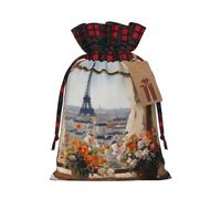 Beautiful Pylons In The Distance Holiday Printed Drawstring Pouch S for Party, Wedding and Festival, Lightweight Polyester