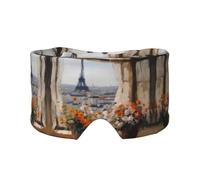 Beautiful Pylons in The Distance Print Sleep Eye and Ear Muffs Mask - Méditation et voyage - Respirant, réglable et couverture complète