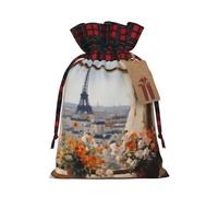 Beautiful Pylons in the Distance Two Color Drawstring Gift Bag M Beautiful Practical Suitable For Christmas Birthday
