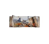 Beautiful Pylons in the lointancePrinted Baby Girl Headband- Soft and Elastic Nylon Hairband with Adorable Bow, Perfect for Infant