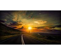 Beautiful Road Scenery Diy 5D Diamond Painting By Number Unique Kits Home Wall Decor Crystal Rhinestone Wall Decor 30x40cm
