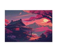 Beautiful Scenery Puzzles Adulte 1000 Pieces Cadeau Famille Puzzle Classique 3D EnfFourmisJouet en Bois Cadeau Unique （75×50cm）