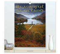 Beautiful Scotland / UK-Version (High Quality Premium Wall Calendar 2026 DIN A2 portrait),CALVENDO 12 Month Wall Calendar: 12 beautiful photographs of Scotlands fascinating scenery