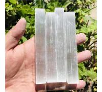 Beautiful Selenite Crystal Stick Chips Gypsum White Quartz Rough Minerals Point Stone (Size : 1kg)