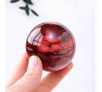 Beautiful Stones Eggs Yolk Stone Ball Home Desk Decoration Ornament Collection Crystal Balls (Size : 4-4.5cm)