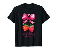 Beautiful Things Take Time Art T-Shirt