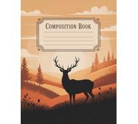 Beautiful Vintage Deers Nature Notebook: 120 Pages, with Childrenstorybook Cover Design, perfect for Ideas, Drawing, Teens, Girls, Women, Christmas ... Ideas, Drawing, Teens, Girls, Women, Chris