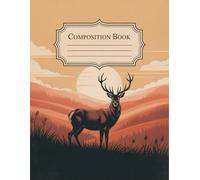 Beautiful Vintage Deers Nature Notebook: 120 Pages, with Childrenstorybook Cover Design, perfect for School Notes, Drawing, Women, Girls, Writers, ... perfect for School Notes, Drawing, Wome