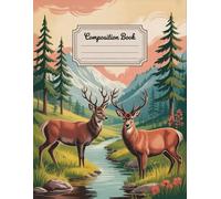 Beautiful Vintage Deers Nature Notebook: 120 Pages, with Fantasycartoon Cover Design, perfect for Drawing, Journaling, School Notes, Women, Teens, ... perfect for Drawing, Journaling, School N
