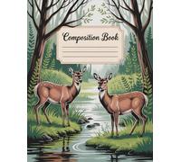 Beautiful Vintage Deers Nature Notebook: 120 Pages, with Warmcozy Cover Design, designed for Drawing, Journaling, Creative Writing, Writers, Women, ... designed for Drawing, Journaling, Creative
